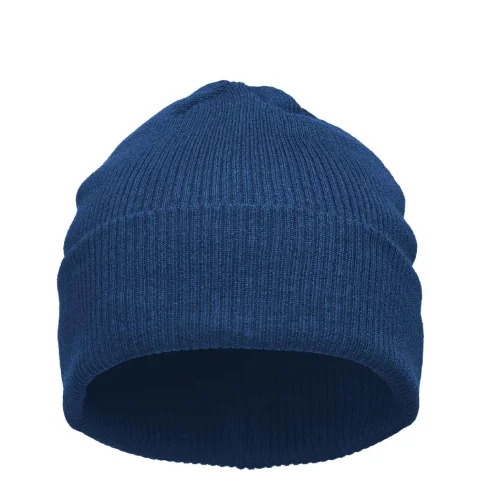 Kotimainen merinovillapipo, meleerattu sininen